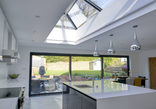 Rooflight and Bifold Doors